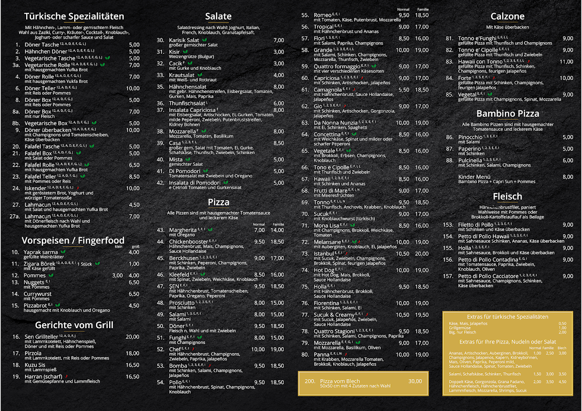Menu Sen Pizza Nudel Express-2